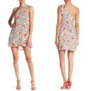 Meghan LA "Candice" One Shoulder Swing Dress NWT